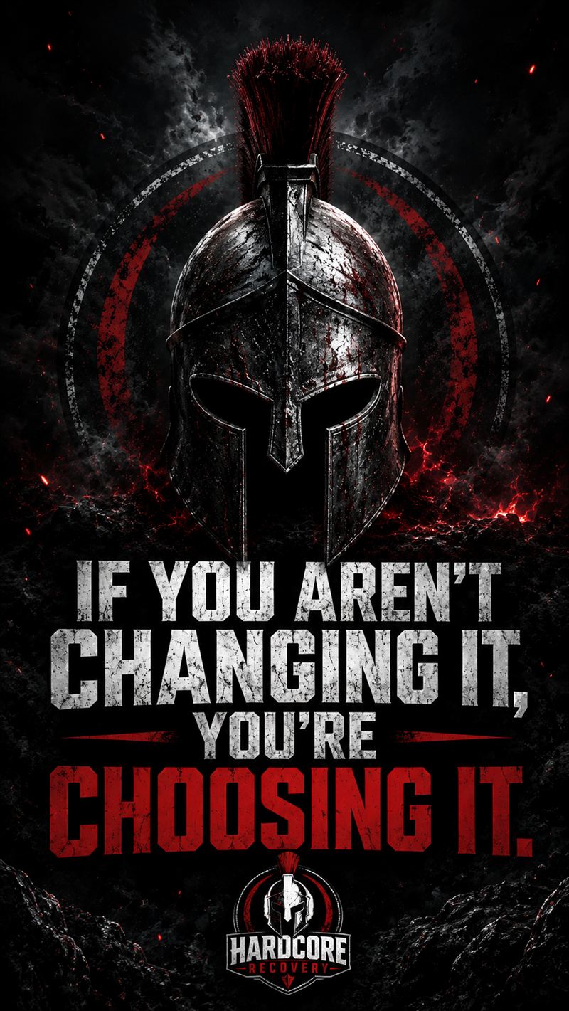 If you aren't changing it, you're choosing it.