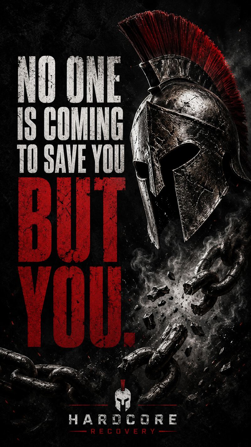 No one is coming to save you but you.